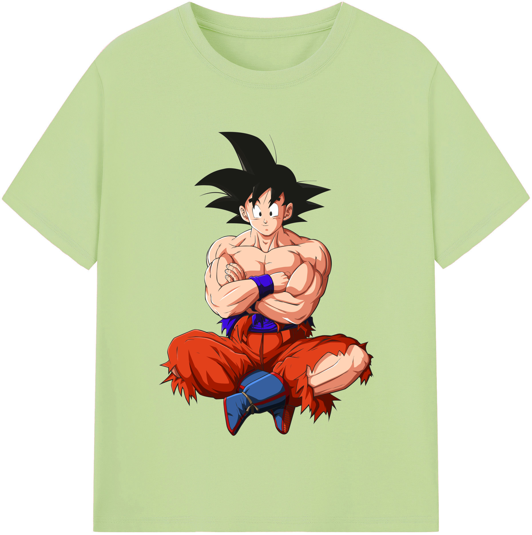 （画像用） ドラゴンボール 孫悟空（そん ごくう）Son Goku カカロット DRAGON BALL Kakarotto 綿100％半袖Tシャツ（フロントプリント）